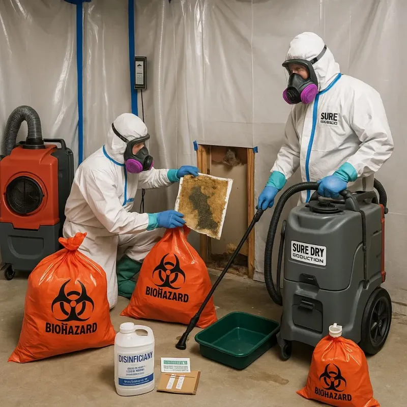 Contaminated Water Handling Protocols process in Hysham, MT